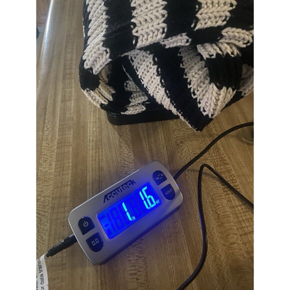 I Love H81 Black Cream Chunky Rib Knit Striped Pullover Sweater Women’s L - Picture 11 of 12